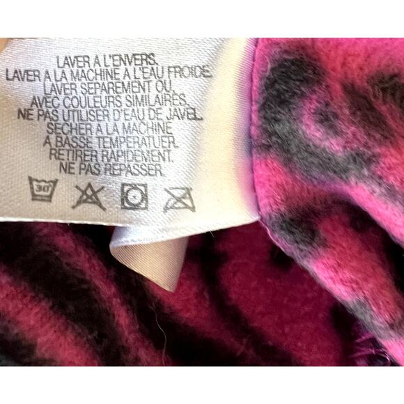 Hello Kitty Onesie Pajamas PJS Sleepwear Women Large Pink Comfy Cozy Loungewear - Picture 16 of 16